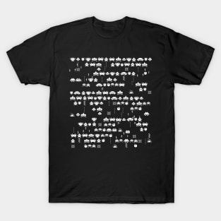 Retro Video Game Space Invaders Arcade Geek BoomBoomInk T-Shirt